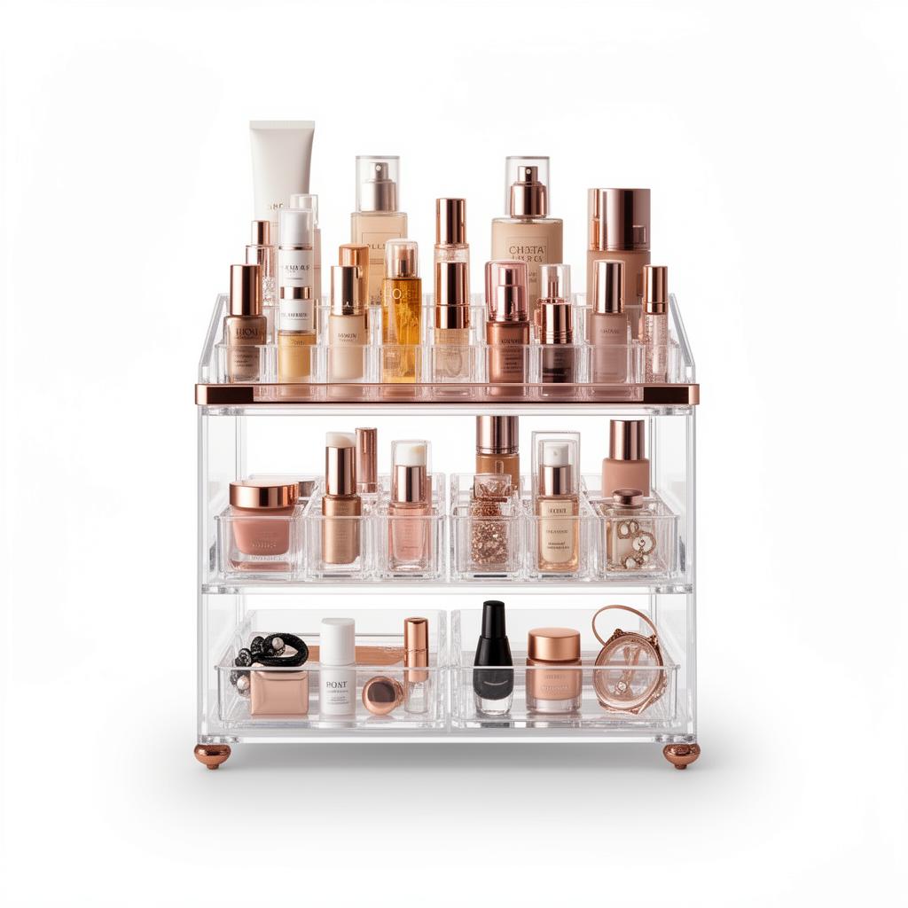 Desktop Jewelry & Skincare Organizer